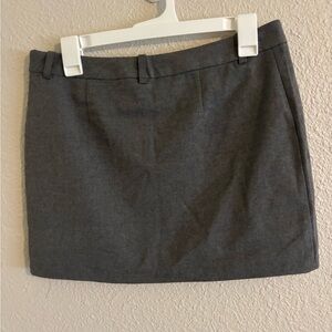 H&M Charcoal Mini Skirt